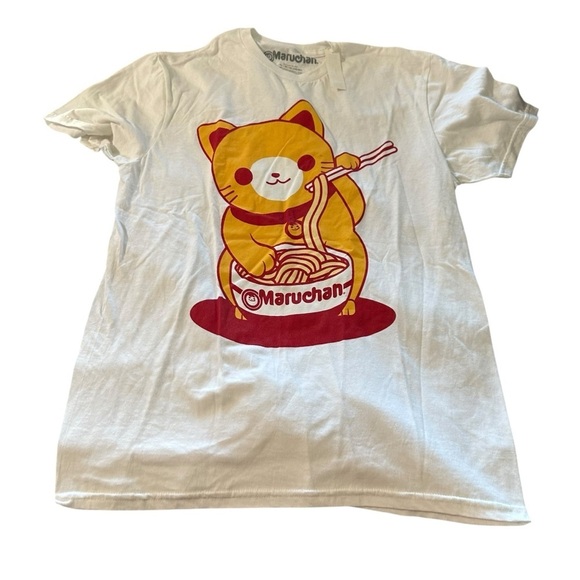 maruchan Other - White Graphic Tee - Short Sleeve